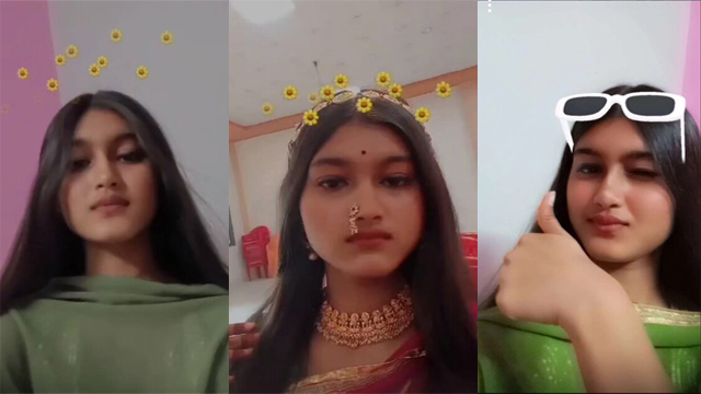 Cute Horny Indian GF – Showing Pussy Closeup- Pressing Boobs And Fingering