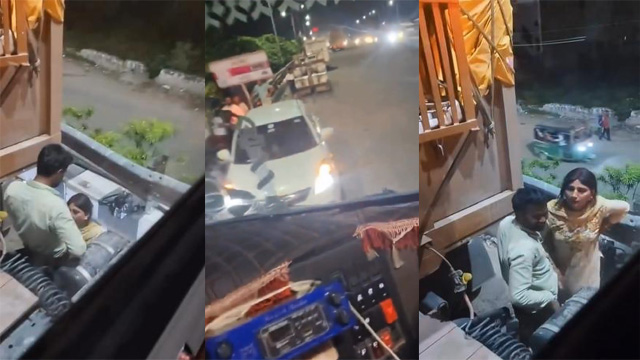 Hot Paid Randi Blowjob Truck Driver On Public Road – Latest New Sex