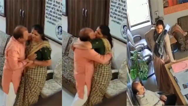 Hot Milf Teacher And Principal Blowjob Mms Seduce Fuck