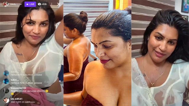 Reshma’s Exclusive Live Chat – Full Nude Big Booty Show