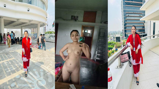 Cute Young Girl Pressing Boobs – Pussy Rubbing Full Video