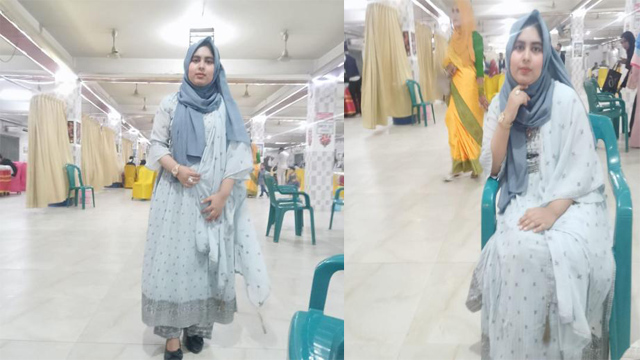 Innocent Looking Hijabi Babe Masturbating